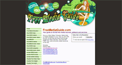 Desktop Screenshot of freemediaguide.com